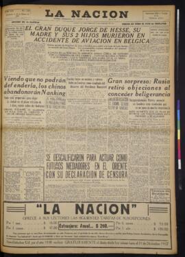 La Nación - 17 de noviembre de 1937
