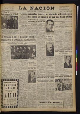 La Nación - 23 de noviembre de 1945