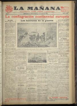 La Mañana - 23 de agosto de 1914
