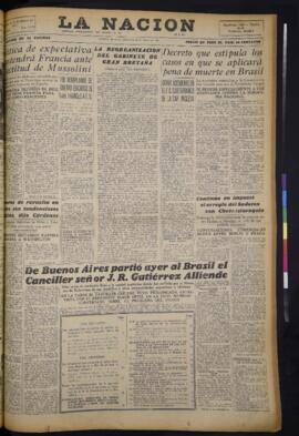 La Nación - 18 de mayo de 1938