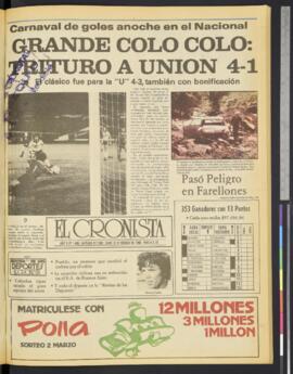 El Cronista - 25 de febrero de 1980
