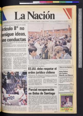 La Nación - 21 de octubre de 1987