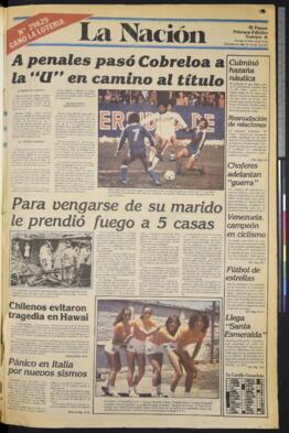 La Nación - 1 de diciembre de 1980