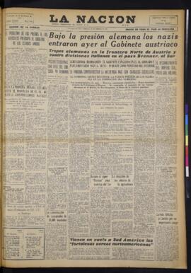 La Nación - 16 de febrero de 1938