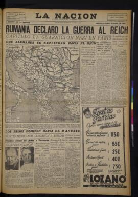 La Nación - 26 de agosto de 1944