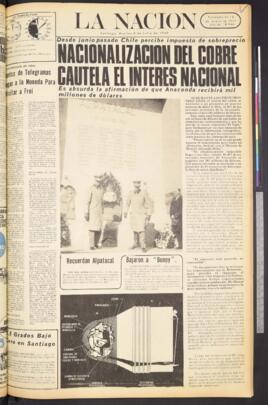 La Nación - 8 de julio de 1969