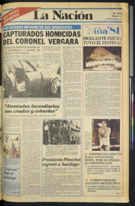 La Nación - 19 de febrero de 1981