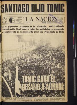 La Nación - 3 de septiembre de 1970
