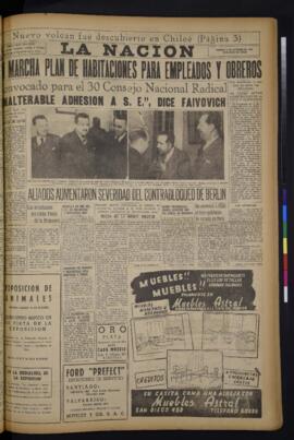 La Nación - 15 de octubre de 1948
