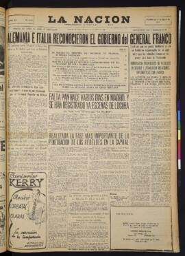 La Nación - 19 de noviembre de 1936