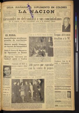 La Nación - 10 de septiembre de 1960