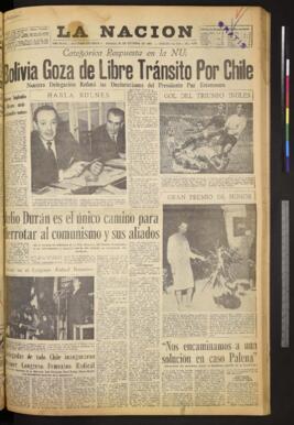 La Nación - 26 de octubre de 1963