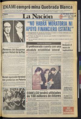 La Nación - 14 de octubre de 1982