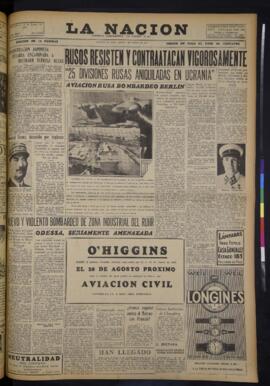 La Nación - 9 de agosto de 1941