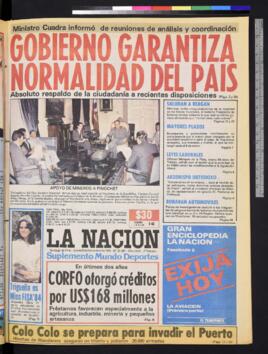 La Nación - 8 de noviembre de 1984