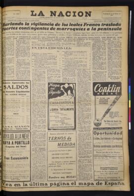 La Nación - 7 de agosto de 1936