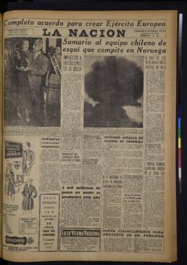 La Nación - 20 de febrero de 1952