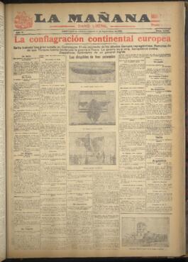 La Mañana - 3 de septiembre de 1914