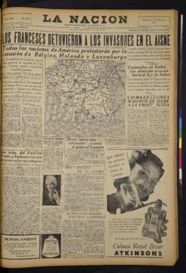 La Nación - 18 de mayo de 1940
