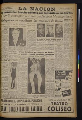 La Nación - 8 de septiembre de 1948