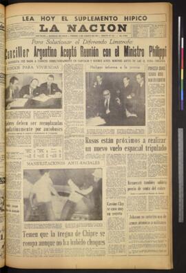 La Nación - 14 de agosto de 1964