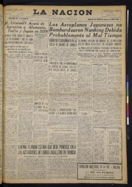 La Nación - 22 de septiembre de 1937