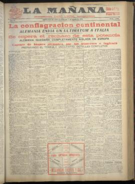 La Mañana - 7 de agosto de 1914