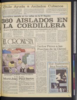 El Cronista - 16 de abril de 1980