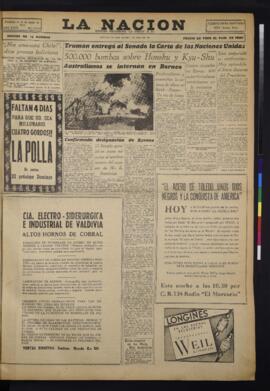La Nación - 3 de julio de 1945