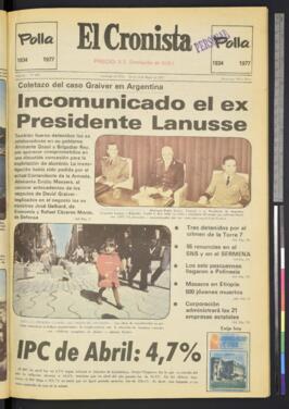 El Cronista - 5 de mayo de 1977