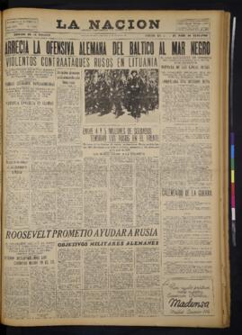 La Nación - 25 de junio de 1941