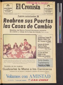 El Cronista - 16 de julio de 1976