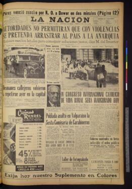La Nación - 31 de marzo de 1957