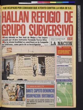 La Nación - 5 de noviembre de 1986