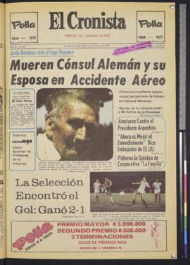 El Cronista - 19 de febrero de 1977
