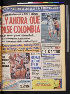 La Nación - 21 de febrero de 1985