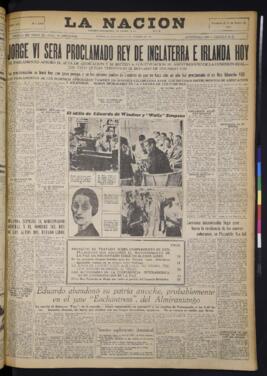 La Nación - 12 de diciembre de 1936