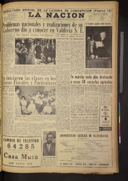La Nación - 15 de marzo de 1955
