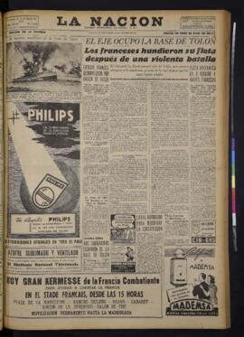 La Nación - 28 de noviembre de 1942