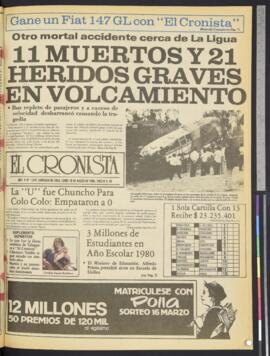 El Cronista - 10 de marzo de 1980