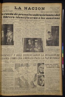 La Nación - 9 de abril de 1939
