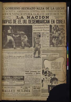 La Nación - 1 de julio de 1950