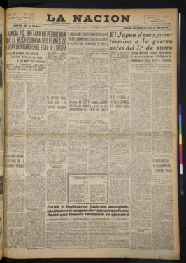 La Nación - 3 de diciembre de 1937