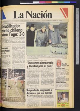 La Nación - 14 de octubre de 1987
