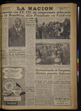 La Nación - 13 de febrero de 1952