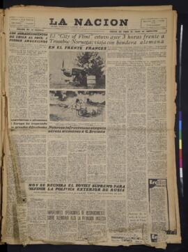 La Nación - 31 de octubre de 1939