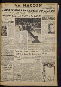 La Nación - 10 de enero de 1945