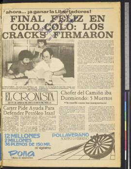 El Cronista - 31 de enero de 1980
