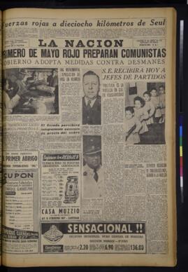 La Nación - 27 de abril de 1951