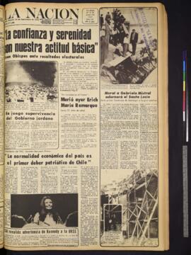 La Nación - 26 de septiembre de 1970